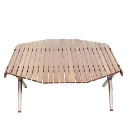 ⁦Foldable Outdoor Wood Table⁩ - الصورة ⁦6⁩