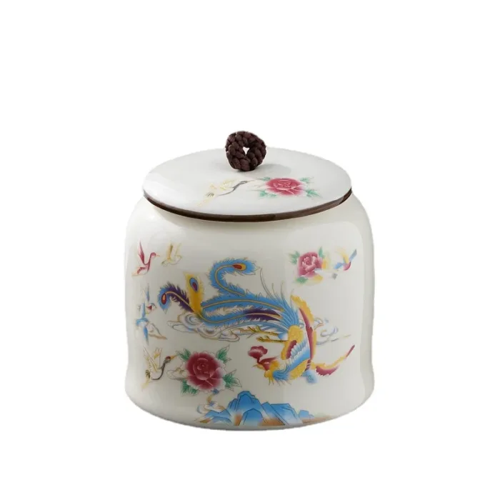 Ceramic Storage Jar with Lid - Image 5