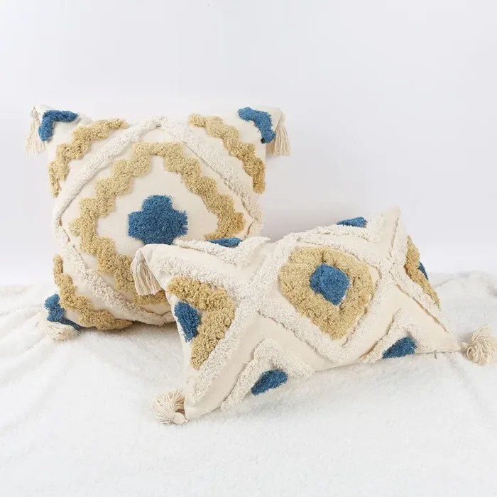Hand-Embroidered Style Pillowcase - Image 2