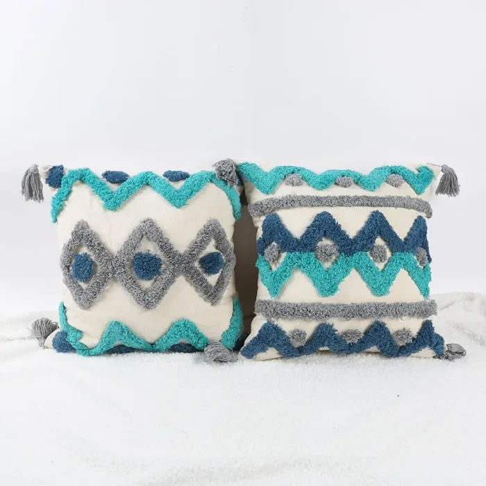 Hand-Embroidered Style Pillowcase - Image 3