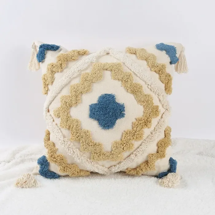 Hand-Embroidered Style Pillowcase - Image 6
