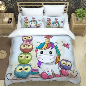 ⁦Unicorn Duvet Cover⁩ - الصورة ⁦5⁩