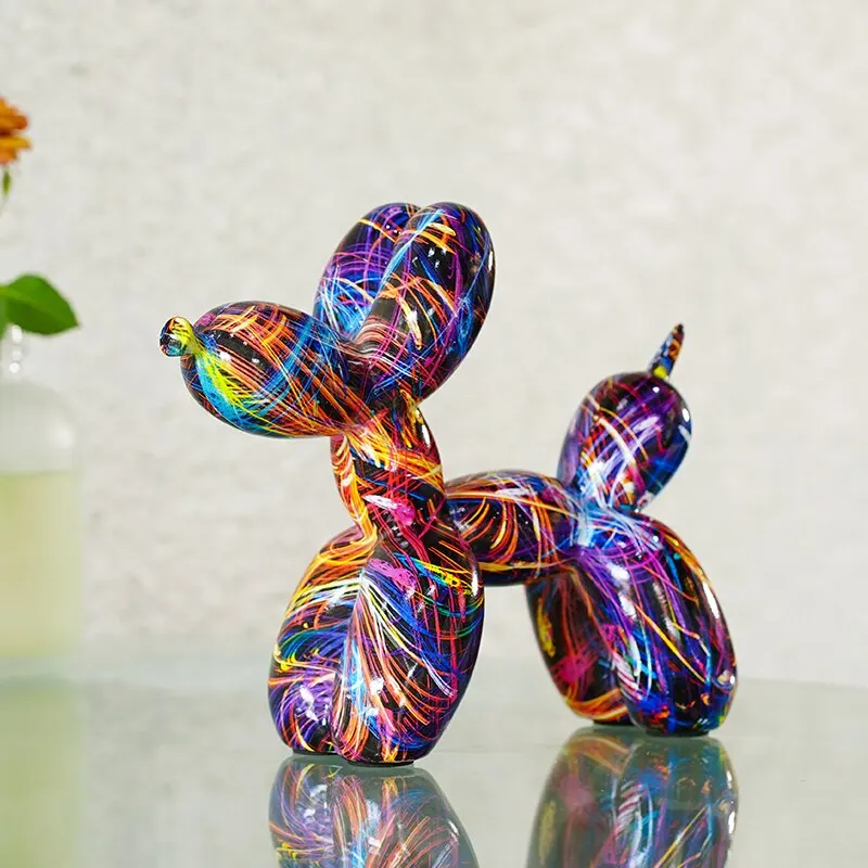 Balloon Dog Figurines - الصورة 4
