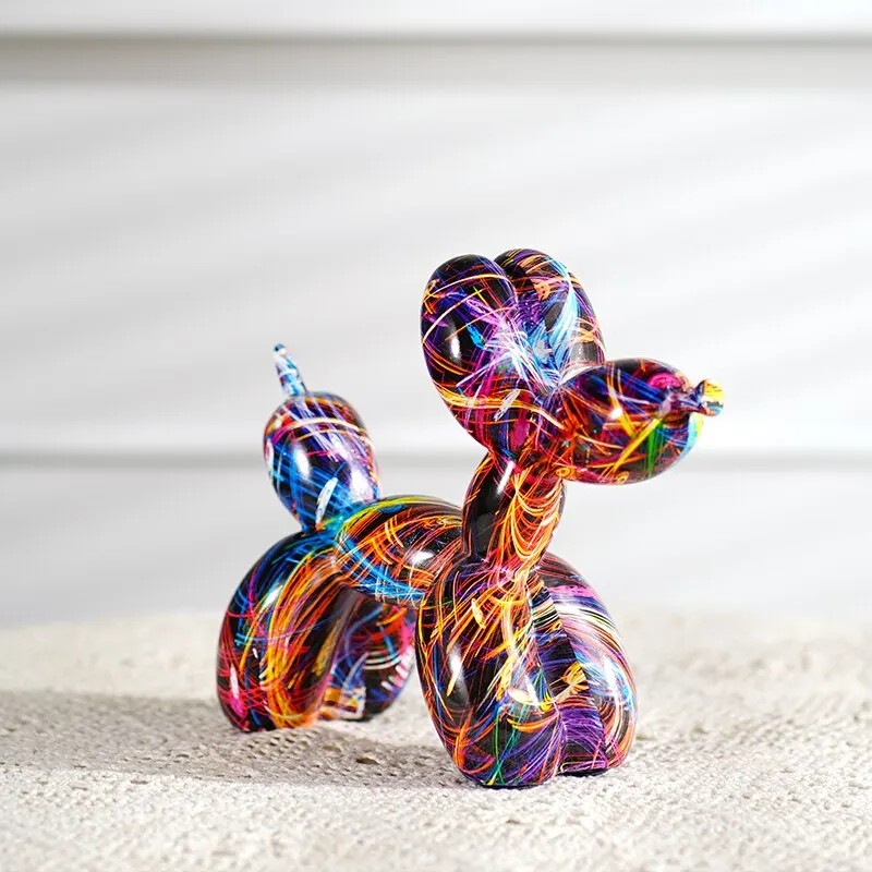 Balloon Dog Figurines - الصورة 5